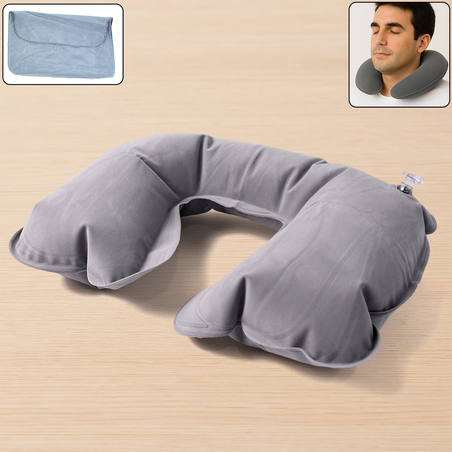Inflatable  Foldable Pillow