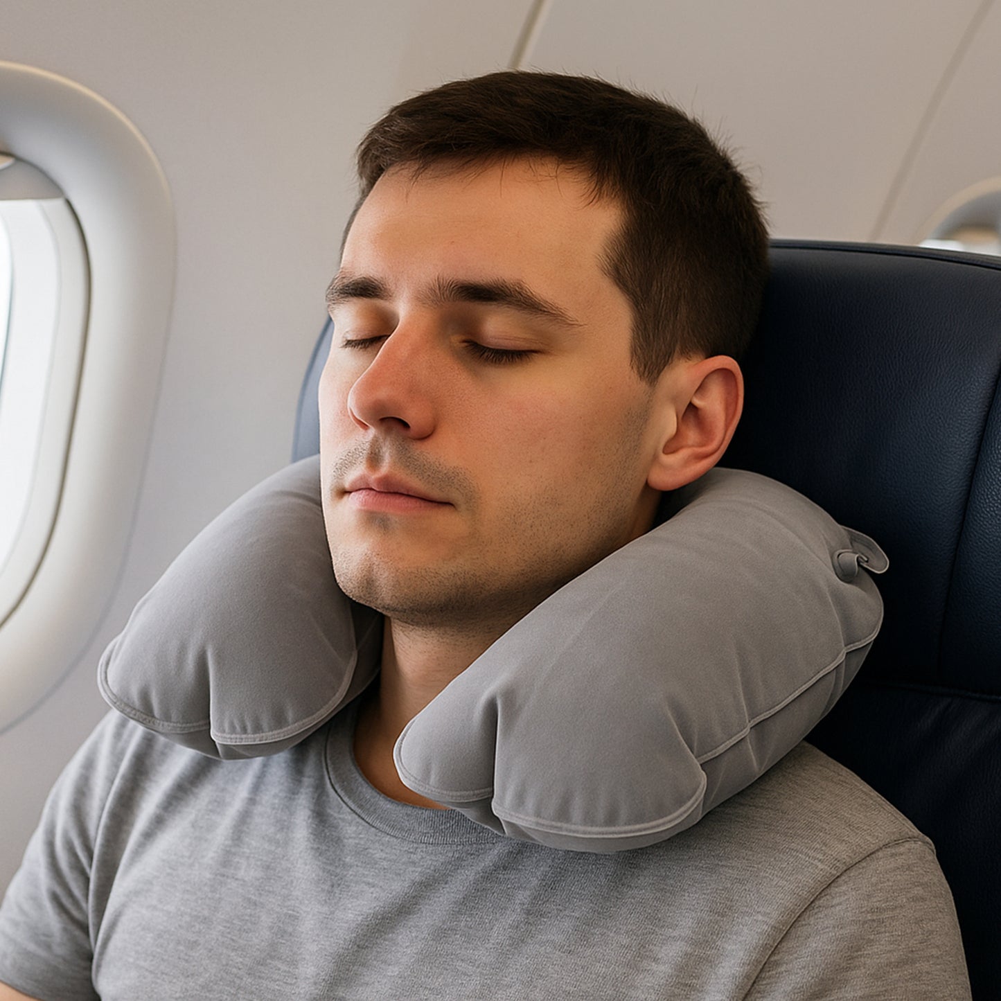 Inflatable  Foldable Pillow